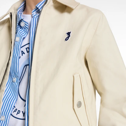 Veste Harrington enfant en twill léger