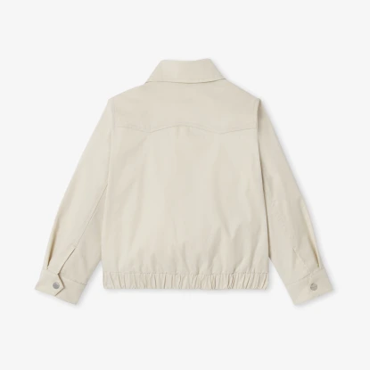 Veste Harrington enfant en twill léger