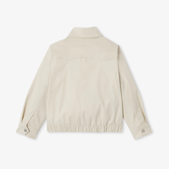 Veste Harrington enfant en twill léger