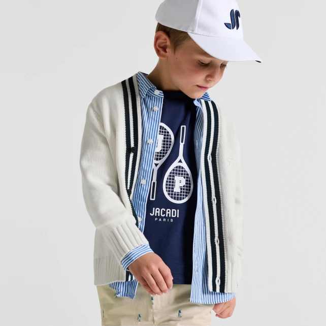 Cardigan enfant en coton