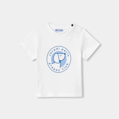 T-shirt bébé garçon en coton biologique