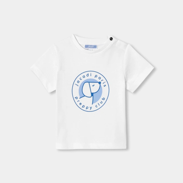 T-shirt bébé garçon en coton biologique