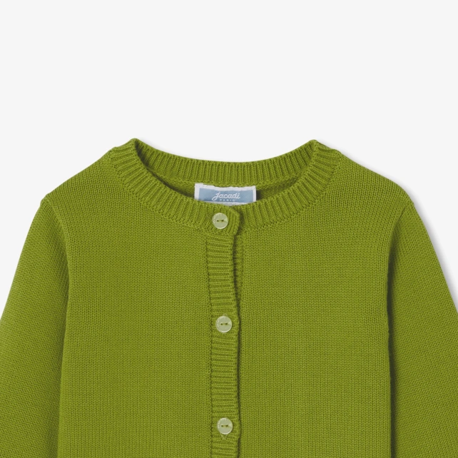 Cardigan bébé fille en coton