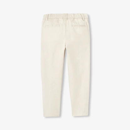 Pantalon enfant garçon en twill
