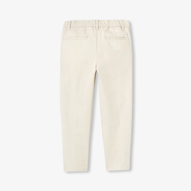 Pantalon enfant garçon en twill