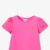 T-shirt enfant fille en coton manches courtes tulipe