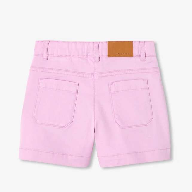 Short enfant fille en twill