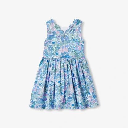 Robe enfant fille en tissu Liberty