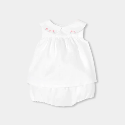 Ensemble bébé fille en lin