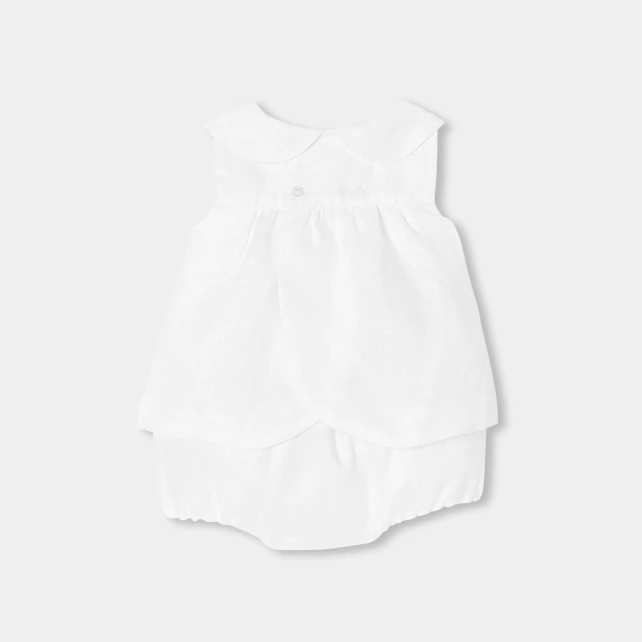 Ensemble bébé fille en lin