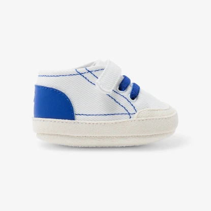 Baskets souples bébé en coton