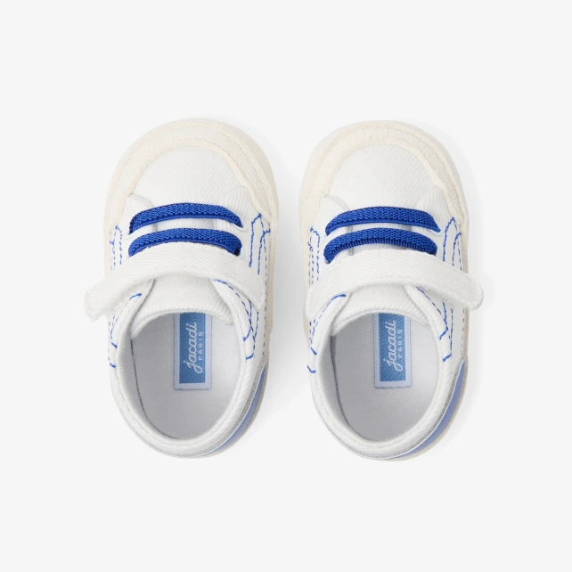 Baskets souples bébé en coton