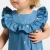 Robe bébé fille en chambray