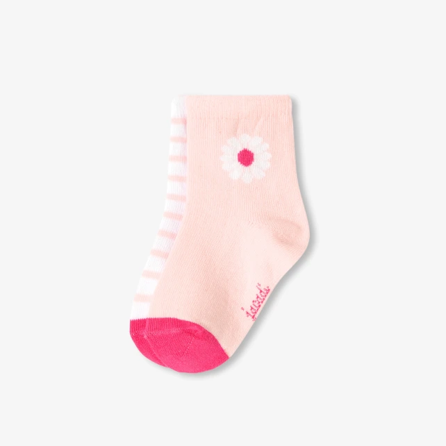 Duo de chaussettes bébé fille