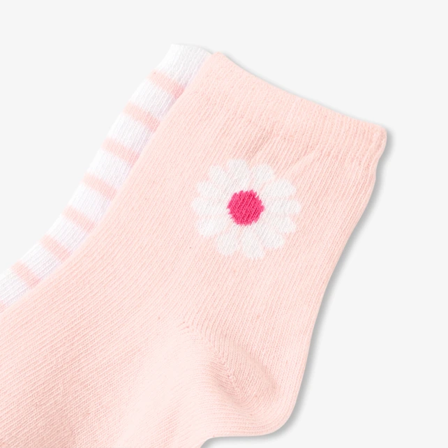Duo de chaussettes bébé fille
