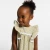Robe bébé fille en popeline rayée