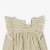 Robe bébé fille en popeline rayée