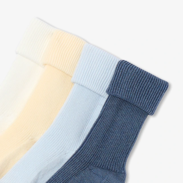 Lot de 4 paires de chaussettes bébé