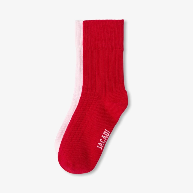 Duo de chaussettes enfant fille en coton