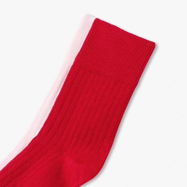 Duo de chaussettes enfant fille en coton