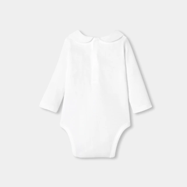 Body manches longues bébé fille en coton