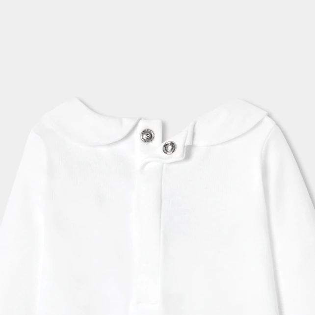 Body manches longues bébé fille en coton